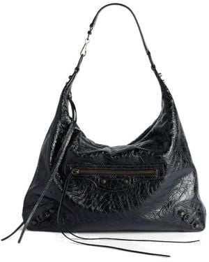 Balenciaga Le City Hobo Bag - Black