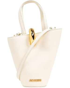 Jacquemus Le Petit Bambola Bucket Bag - White
