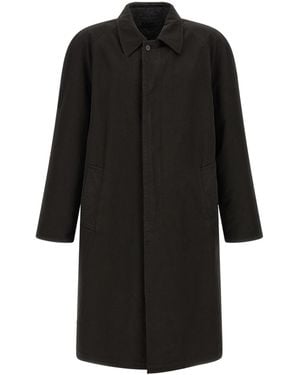 Prada Long-Sleeved Coat - Black