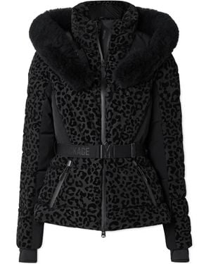 Mackage Long-Sleeved Cotton-Padded Jacket - Black