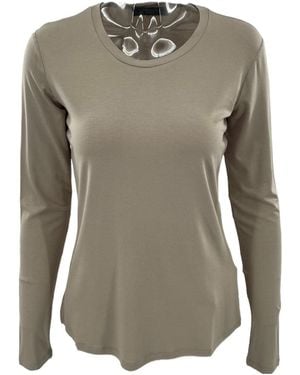 Weekend by Maxmara Long-Sleeved T-Shirt - Green
