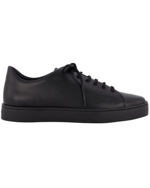 パンプス MANOLO BLAHNIK Men Sneakers ISTERA3242835 BLCK Black MANOLO | Men's Black and White Calf Leather Lace Up Shoes