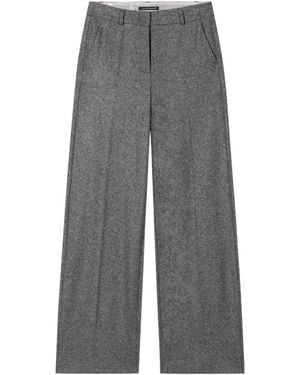 Luisa Cerano Belt-Loop Casual Pants - Gray