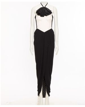 Valentino Halter Neck Dress - Black