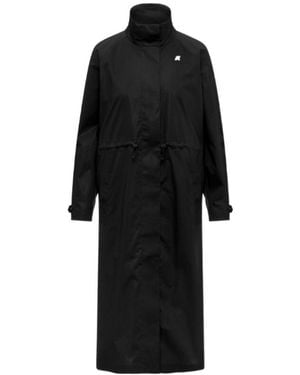 K-Way Barbrein Drawstring Coat - Black