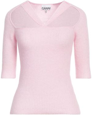 Ganni Jumpers - Pink