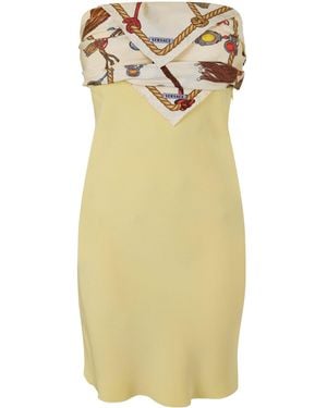 Versace Simple Dress - Yellow