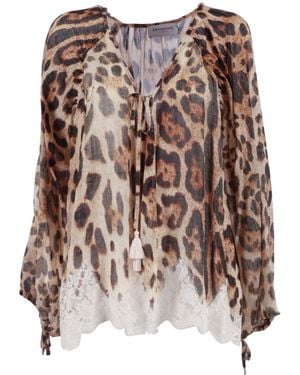 Ermanno Scervino Blouses - Brown