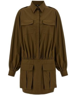 7 For All Mankind 'utility' Dress - Green