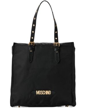 Moschino Nylon Tote Bag - Black