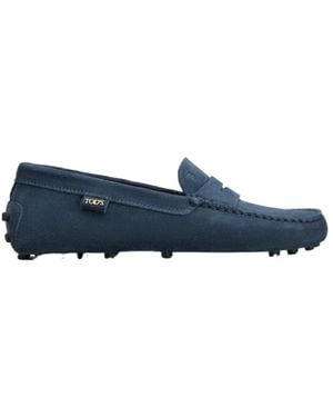 Tod's Gommino Driving Loafers - Blue
