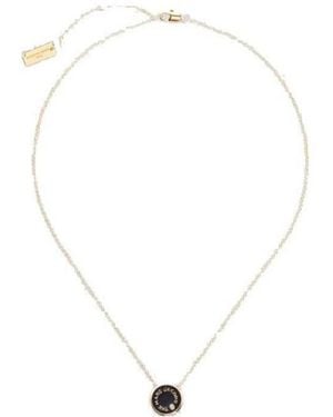 Marc Jacobs Round Necklace - White