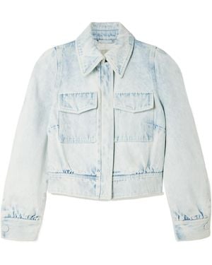 Dries Van Noten Short Denim Jacket - Blue