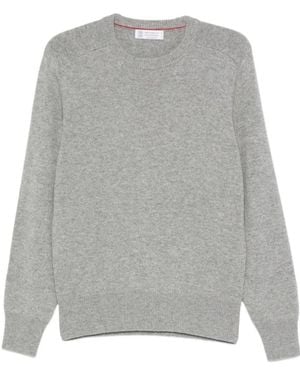 Brunello Cucinelli Cashmere Jumper - Grey