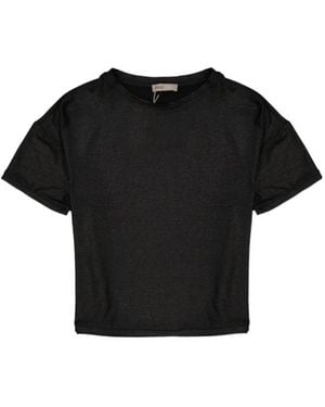 Herno Dropped-Shoulders T-Shirt - Black