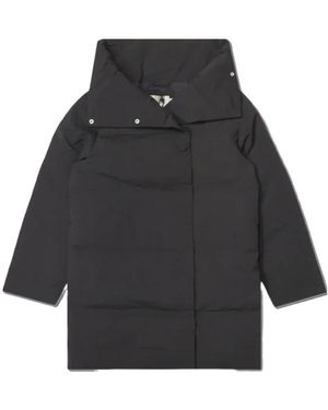 Paloma Wool Hooded Button Coat - Grey