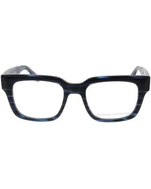 Barton Perreira Zande Square Frame Glasses - White