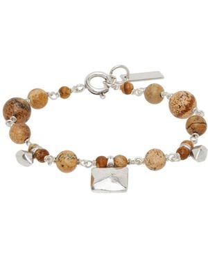 Isabel Marant Stone Bead Detail Bracelet - Metallic