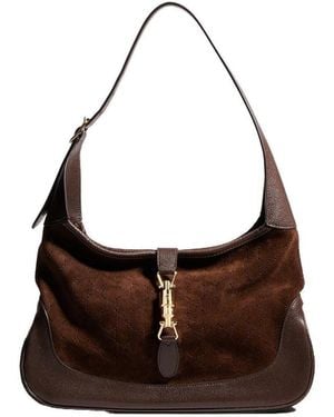 Gucci Jackie 1961 Medium Shoulder Bag - Brown