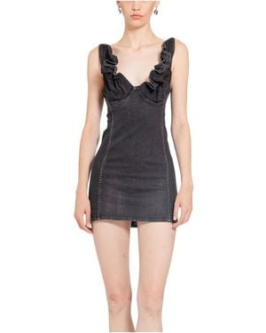 Y. Project Sleeveless Denim Dress - Blue