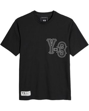 Y-3 Elite 5 Gfx T-Shirt - Black