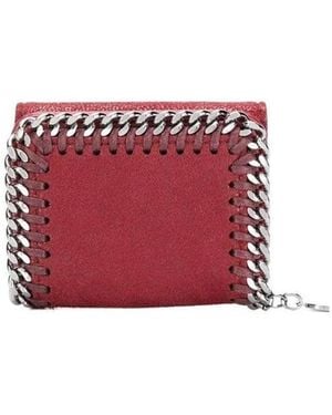 Stella McCartney Small Falabella Compact Wallet - Red