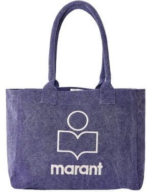Isabel Marant Zipper Tote Bag - Purple