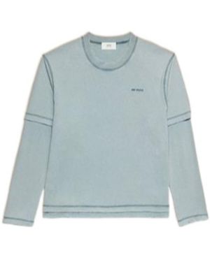 Ami Paris Ami De Couer Sweatshirt - Grey
