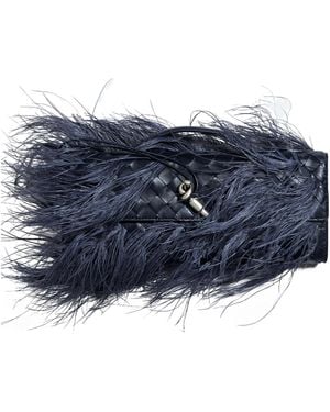Bottega Veneta Andiamo Clutch - Blue