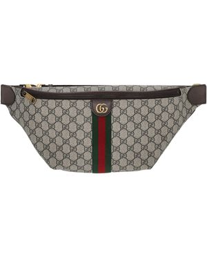 Gucci Ophidia Large Belt Bag - Grey