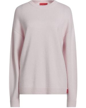 MAX&Co. Ribbed Crew Neck Jumper - Pink