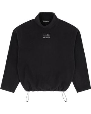 MM6 MAISON MARGIELA X SALOMON Turtleneck Fleece Jumper - Black