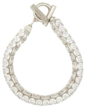 Ferragamo Crystal Bracelet - Metallic