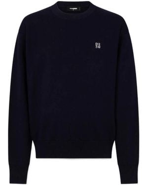 DSquared² Pullover Metal D2 Upside Down - Blue