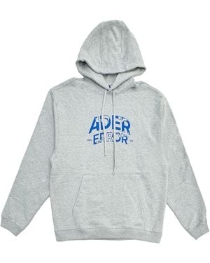 Adererror Hooded Jumper - Blue
