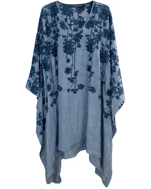 Ermanno Scervino Patterned Dress - Blue