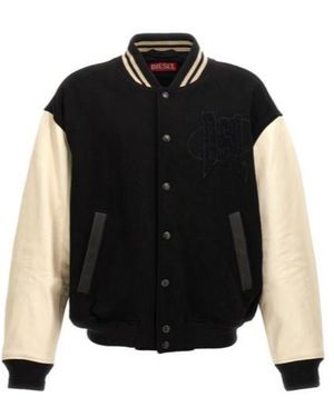 DIESEL Bomber Jackets - Black