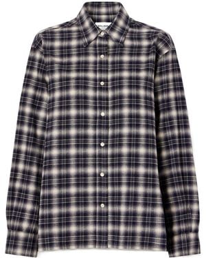 Still Here Checked Cotton-Blend Shirt - Multicolor