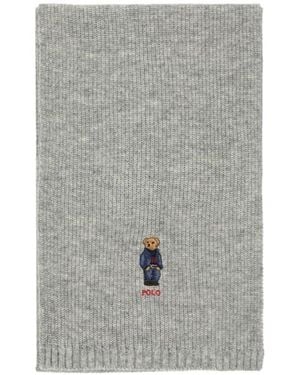 Polo Ralph Lauren Knitted Scarf - Grey