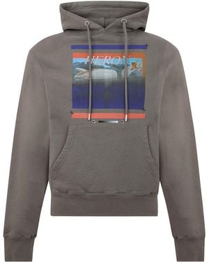 Heron Preston Long Sleeve Sweatshirt - Grey