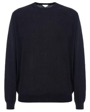Malo Crew-Neck Jumper - Blue