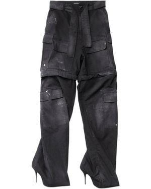 Balenciaga Knife Cargo Pantashoes - Black