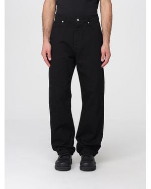 Maison Kitsuné Maison Kitsuné Straight Jeans - Black