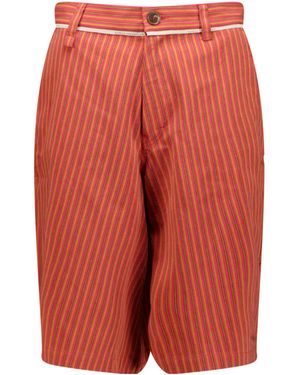 Martine Rose Twisted Skate Shorts - Red