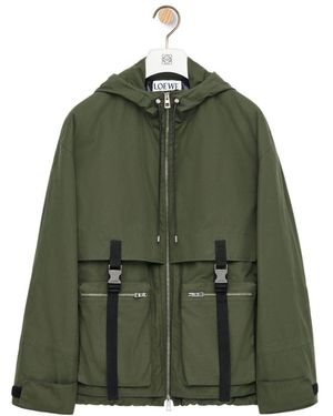 Loewe Regular Fit Parka - Green