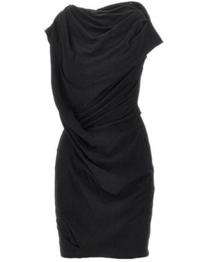 Entire studios Twist Mini Dress - Black