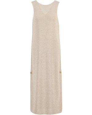 Barbour Knitted Sweater Dress - White