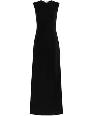 Max Mara Long Cady Dress - Black