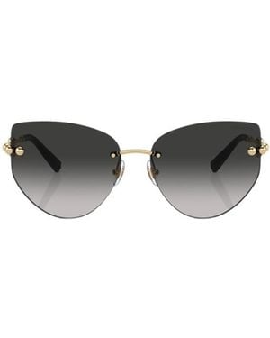Tiffany & Co. Cat-Eye Rimless Sunglasses - Multicolour