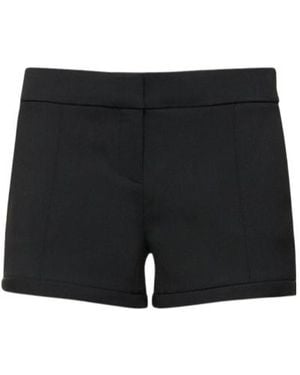Coperni Tailored Viscose Blend Shorts - Black